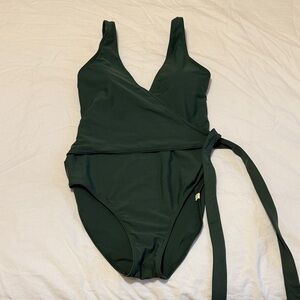 Summersalt The Perfect Wrap One piece 6 Olive